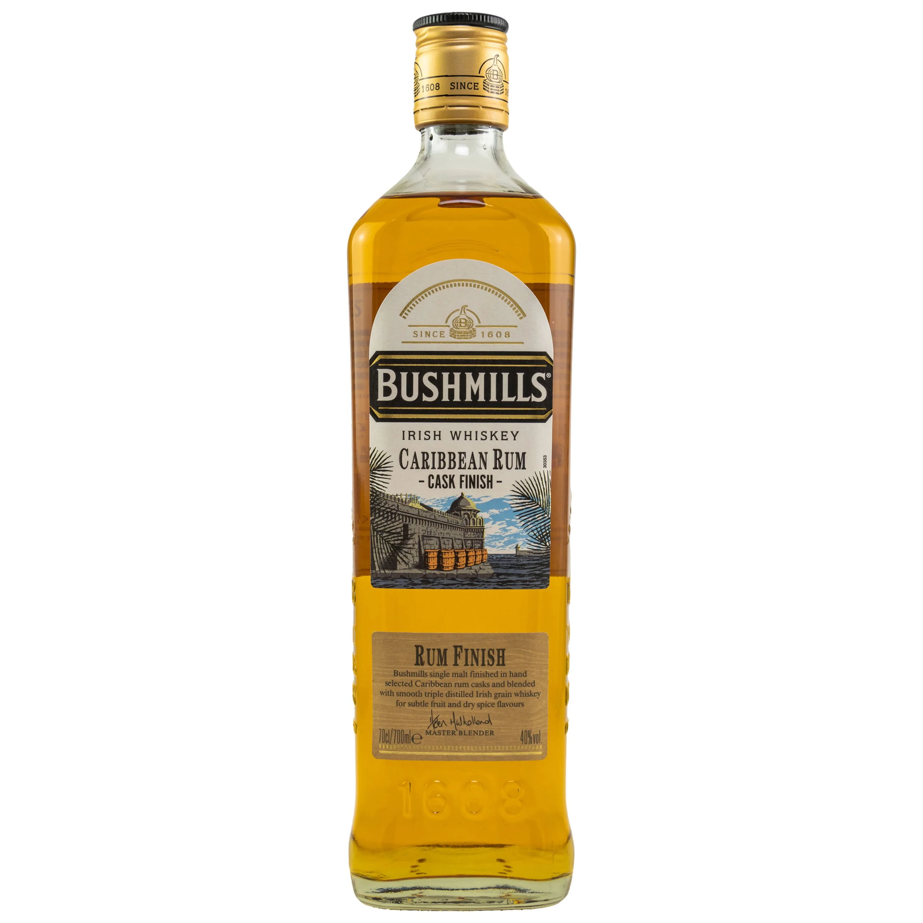 Bushmills Caribbean Rum Cask Finish 0,7l, alc. 40 Vol.-%