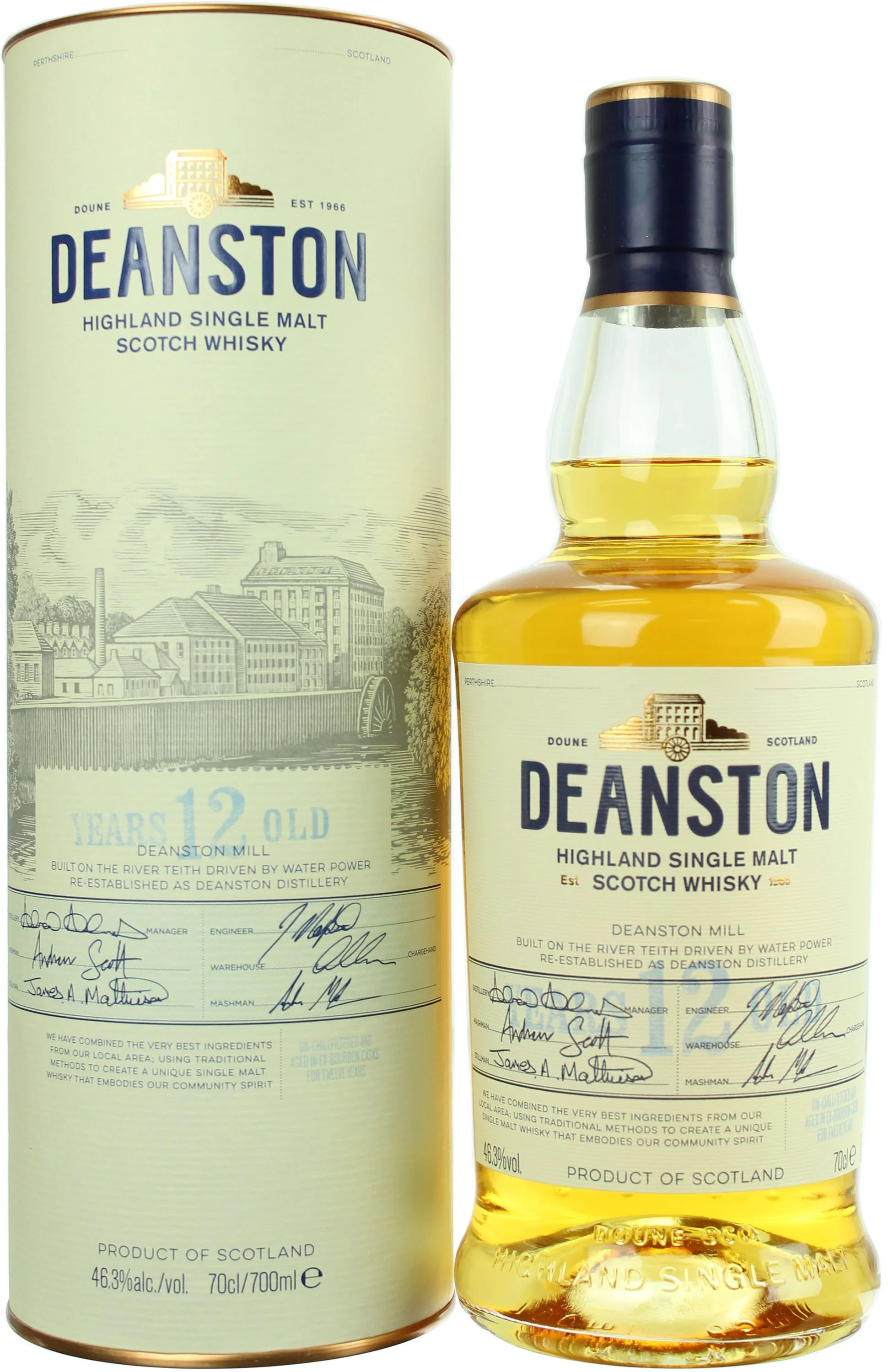 Deanston 12 Jahre 0,7l alc. 46,3 Vol.-%