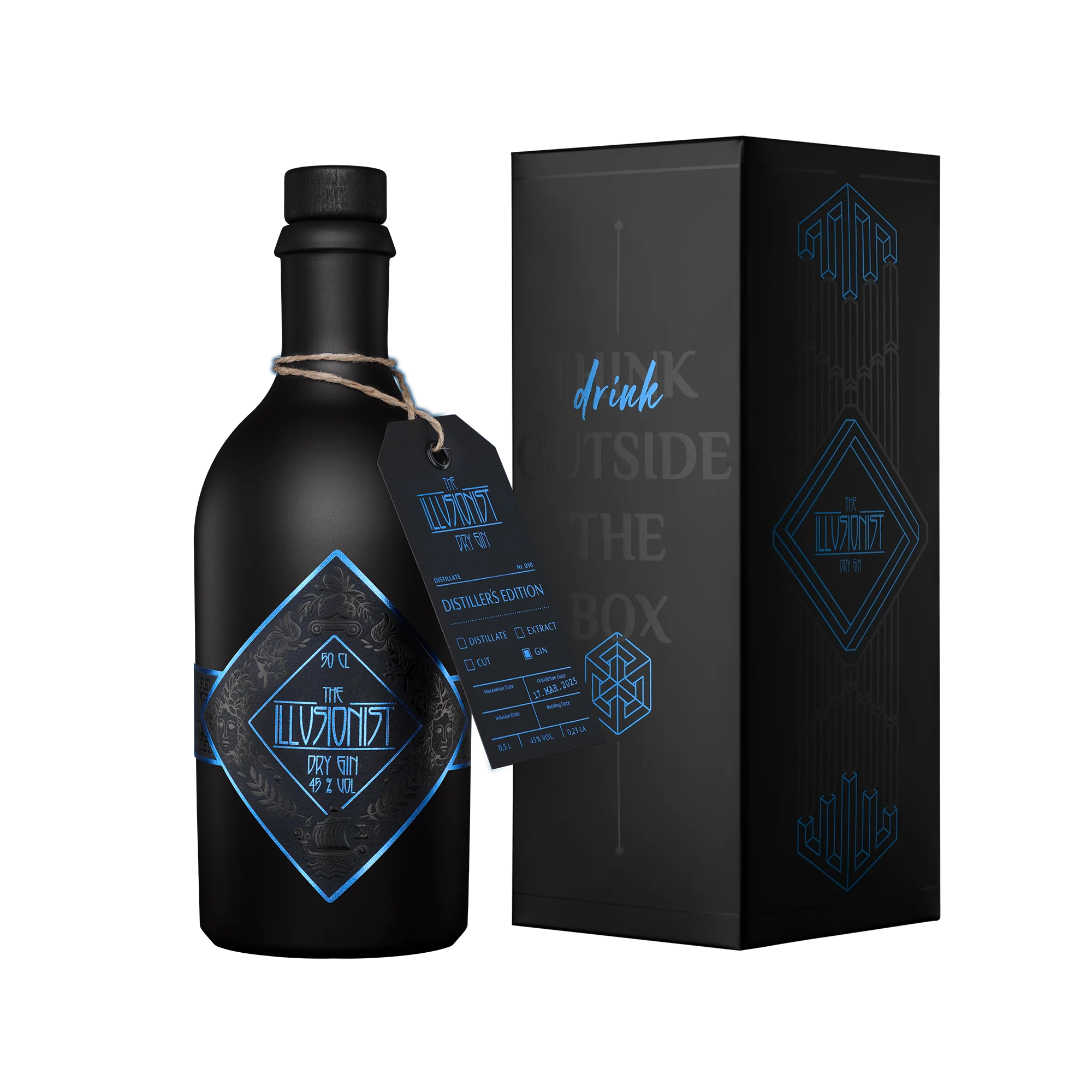 Illusionist Gin Distiller's Edition 2025 0,5l, alc. 45 Vol.-%