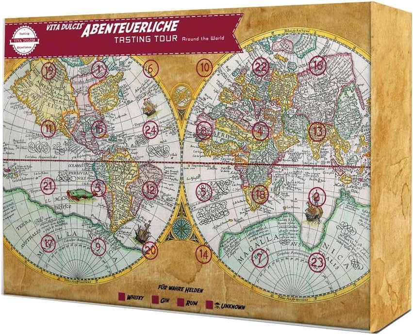 Rum-Adventskalender Weltreise 24x0,02l