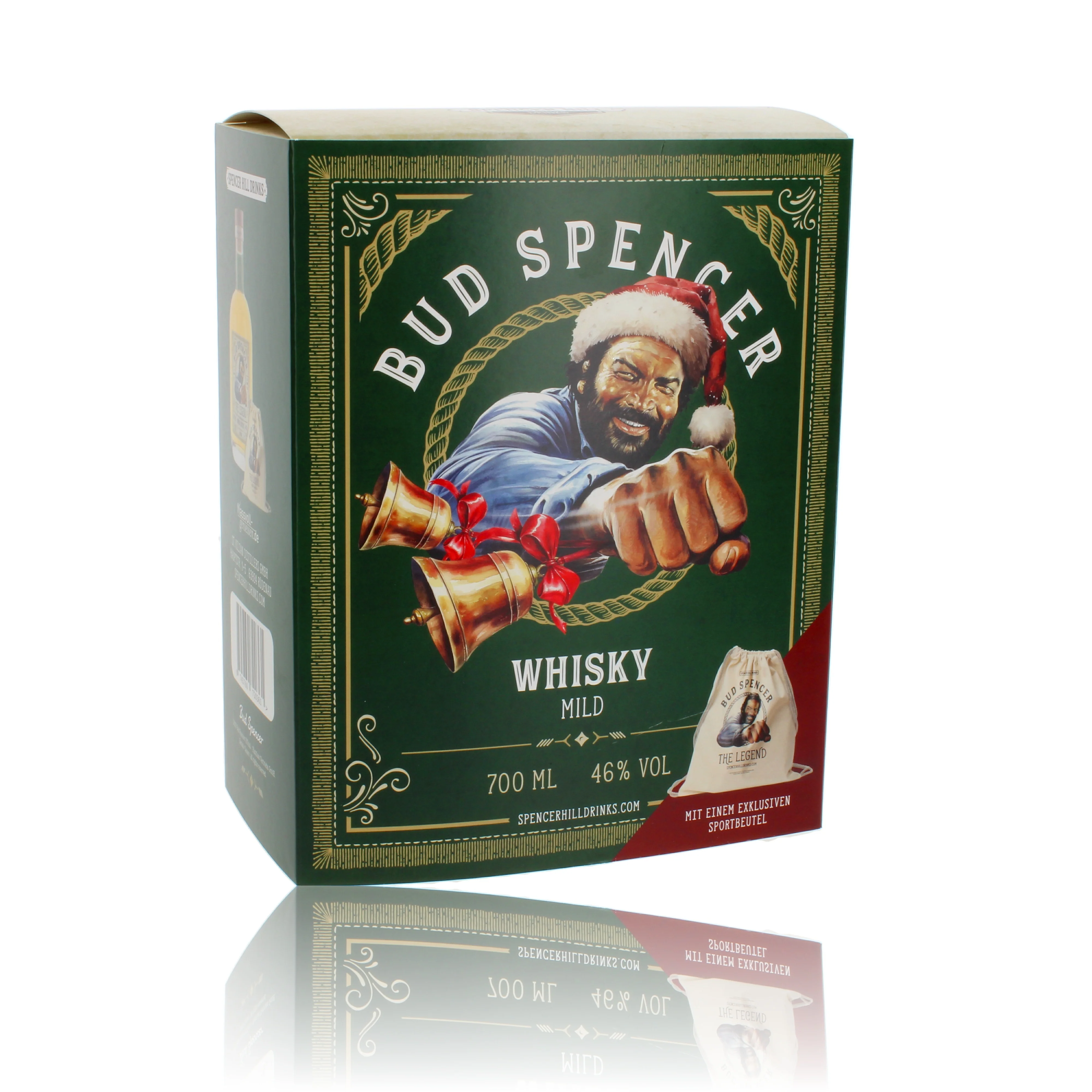St. Kilian Bud Spencer Whisky Geschenkset 0,7l, alc. 46 Vol.-%