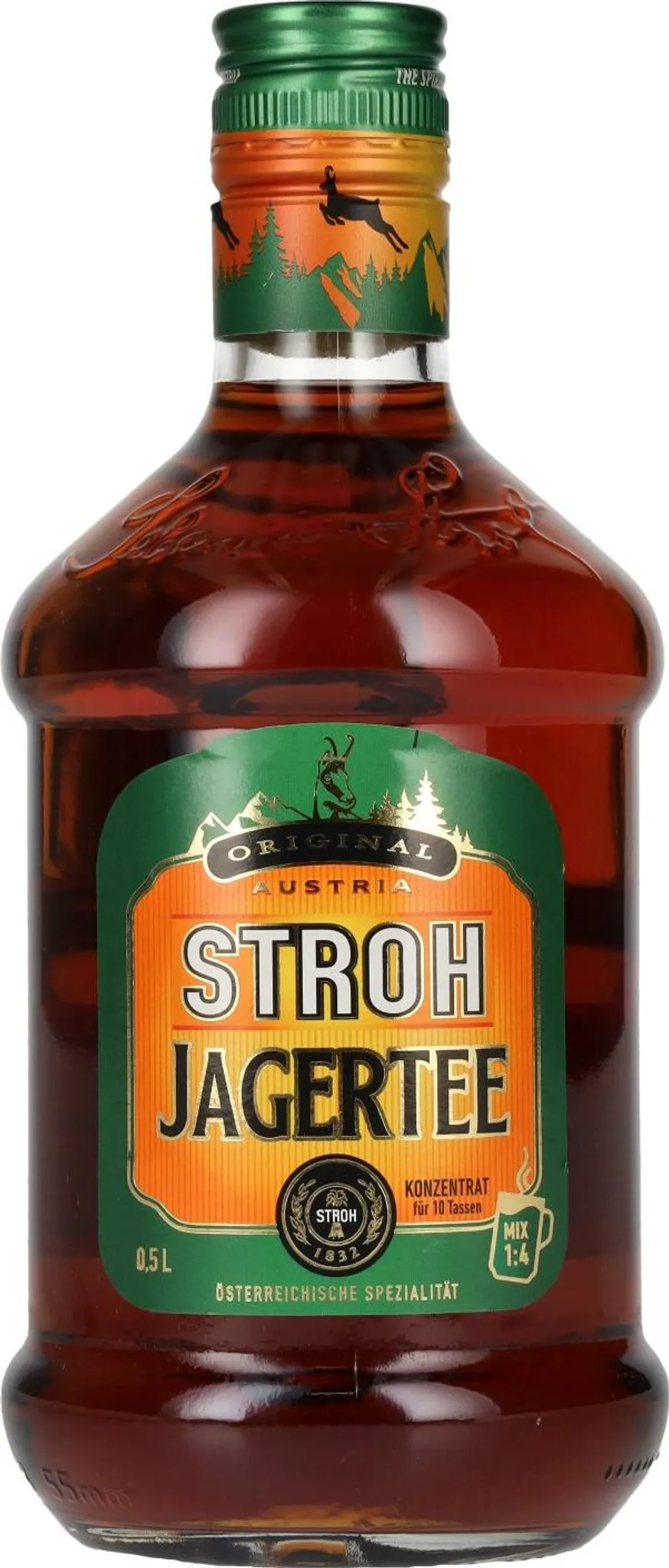Stroh Jagertee 0,5l, alc. 40 Vol.-%, Spirituose Österreich